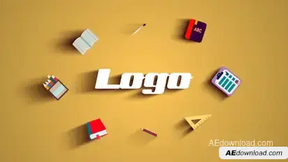 School Logo Reveal Logo Stings template preview