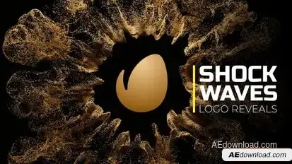Shockwaves Logo Reveals Logo Stings template preview