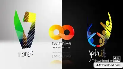 Minimal Logo Reveal 1 Logo Stings template preview