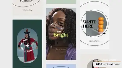 Social Media Instagram Stories Openers template preview