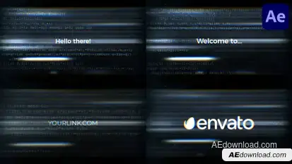 Source Code for After Effects Logo Stings template preview