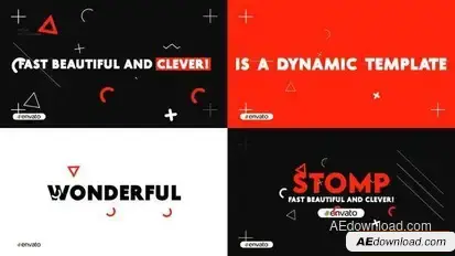 Stomp Intro Openers template preview