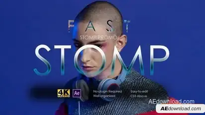 Stomp Promo Openers template preview