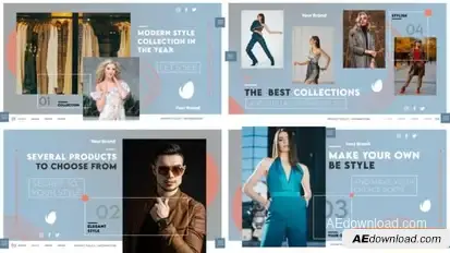 Stylish Fashion Promo Openers template preview