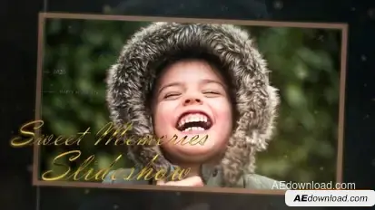 Sweet Memories Slideshow Openers template preview
