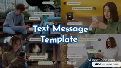 Text Message Elements template preview