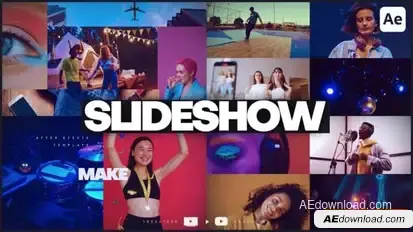 The Slideshow Openers template preview