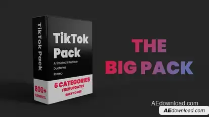 TikTok Pac Product Promo template preview