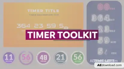 Timer Toolkit Elements template preview