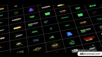 Titles Animation Pack Titles template preview
