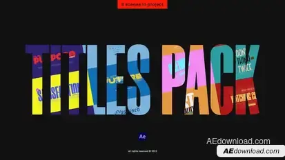 Titles Pack Titles template preview
