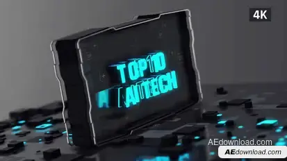 Top 10 AI Tech Video Displays template preview