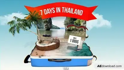 Travel Sale Logo Stings template preview