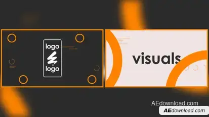 Typographic Logo Intro and Minimal Dynamic Typo Video Displays template preview