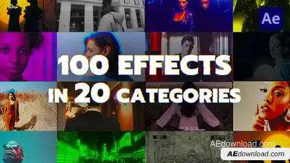 Ultimate Video Effects Pack Elements template preview