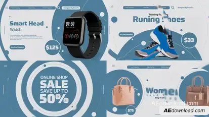 Universal Product Sale Product Promo template preview