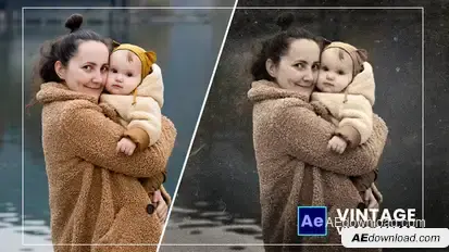 Vintage for After Effects Elements template preview