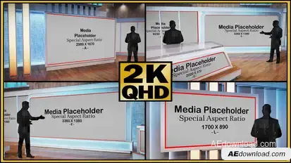Virtual Studio Set - S04 broadcast-packages template preview