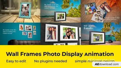 Wall Frames Photo Display Video Displays template preview