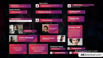 Wave Lower Thirds broadcast-packages template preview