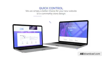 Web Developer Presentation Slideshow Product Promo template preview