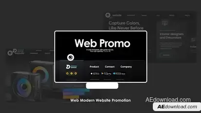 Web Promo Video 2– Modern Website Promotion Product Promo template preview