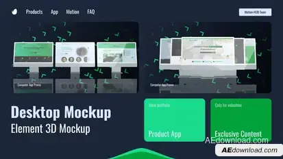 Website Promo // Web Presentation Product Promo template preview